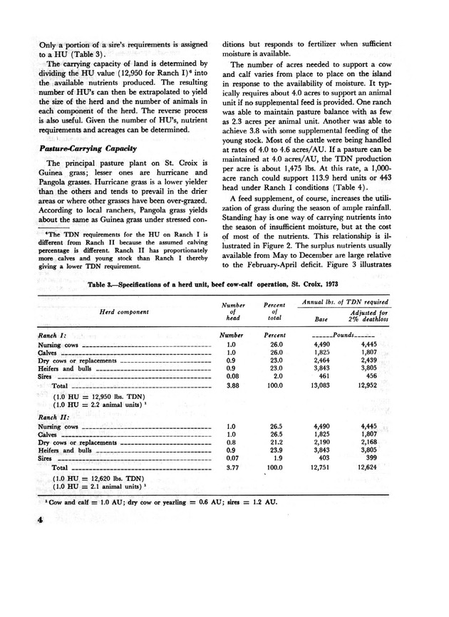 Profitability of beef production in St. Croix, U.S. Virgin Islands - Page 4