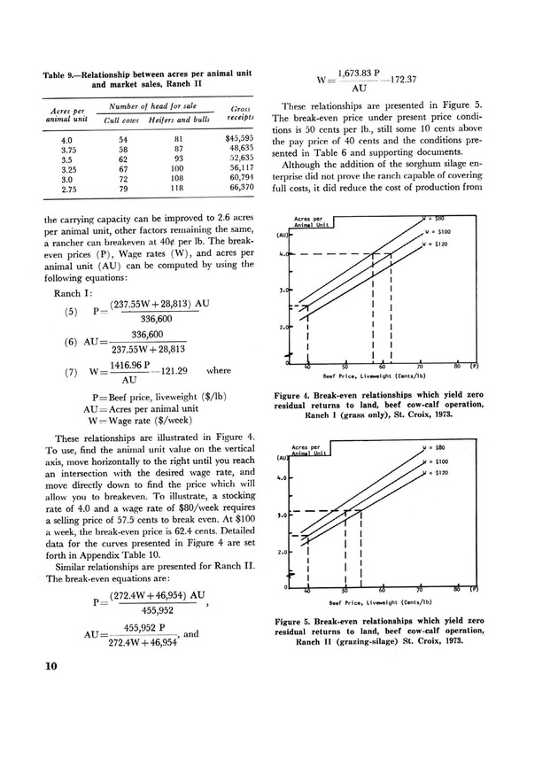 Profitability of beef production in St. Croix, U.S. Virgin Islands - Page 10