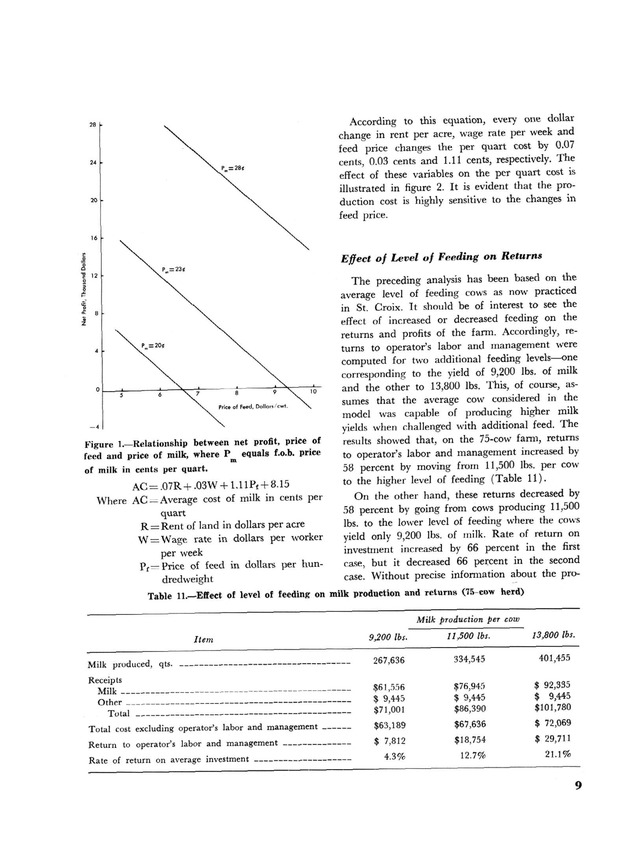 Profitability of dairy farming in St. Croix, U.S. Virgin Islands - Page 9