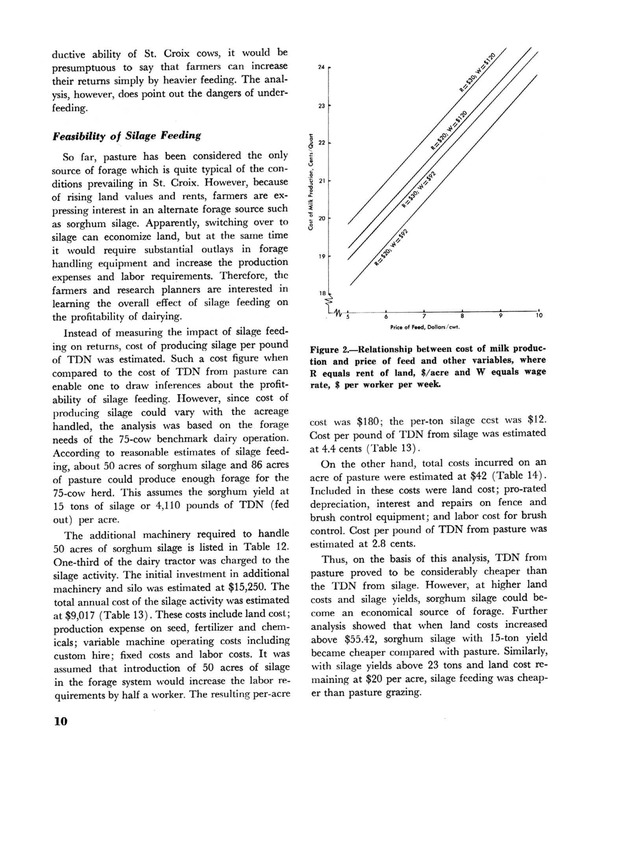 Profitability of dairy farming in St. Croix, U.S. Virgin Islands - Page 10