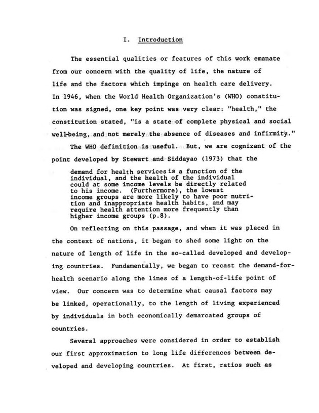 An econometric analysis of life expectancy - Page 2