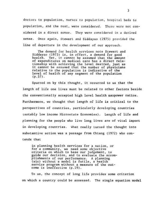 An econometric analysis of life expectancy - Page 3