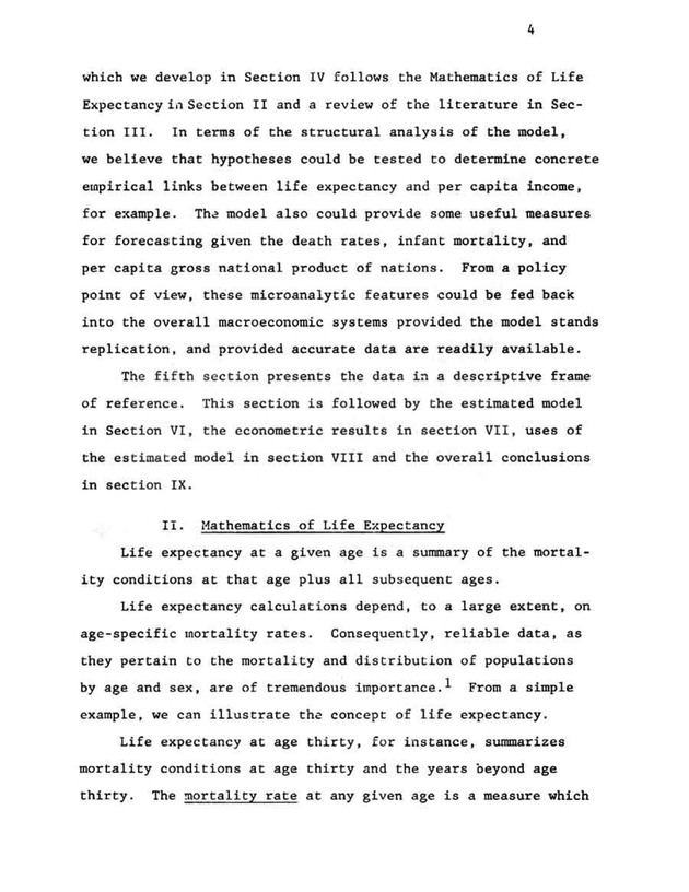 An econometric analysis of life expectancy - Page 4