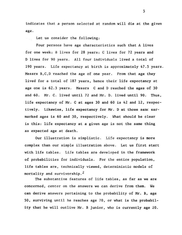 An econometric analysis of life expectancy - Page 5