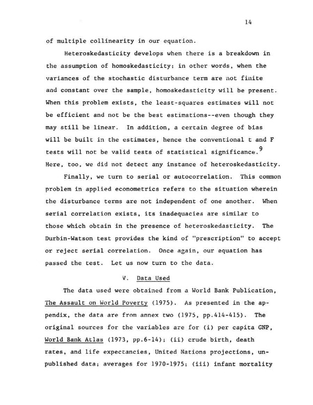 An econometric analysis of life expectancy - Page 14