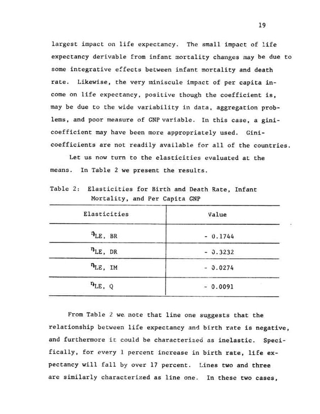 An econometric analysis of life expectancy - Page 19