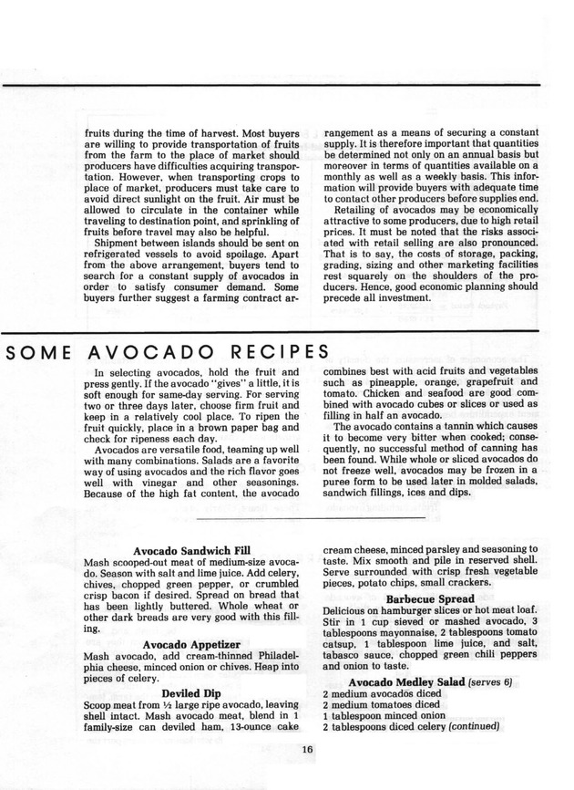 Avocado production & marketing - Page 16