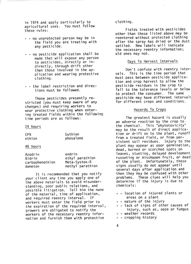 Commercial pesticides applicator manual - Page 4