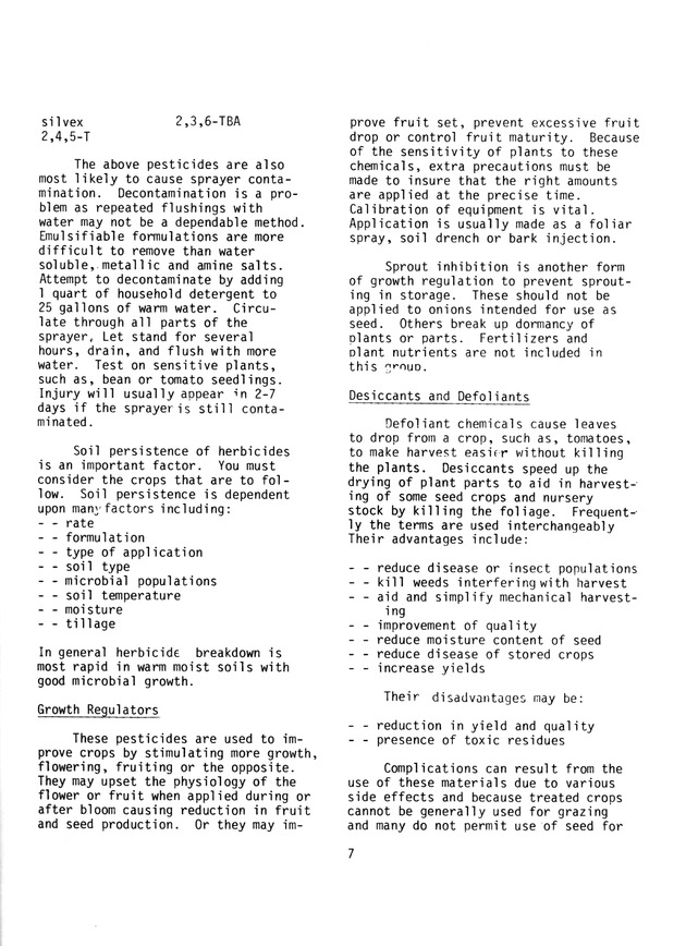 Commercial pesticides applicator manual - Page 7