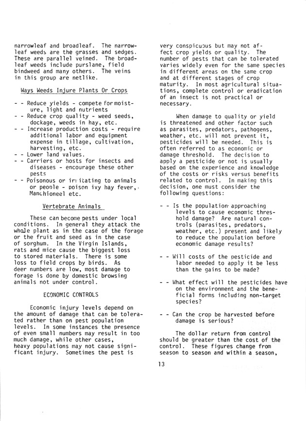 Commercial pesticides applicator manual - Page 13