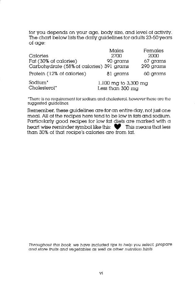 The Heart of the pumpkin - Page vi