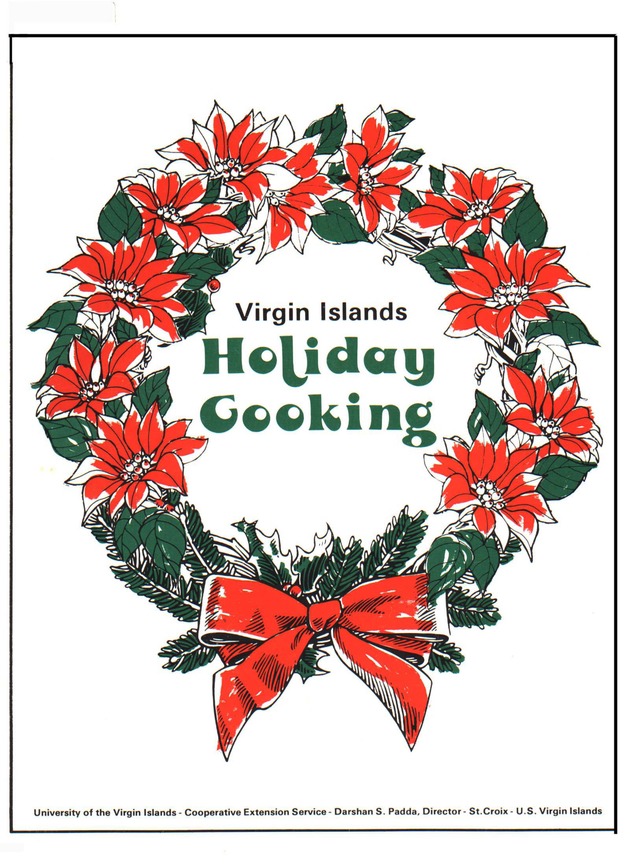 Virgin Islands Holiday Cooking - Front Cover