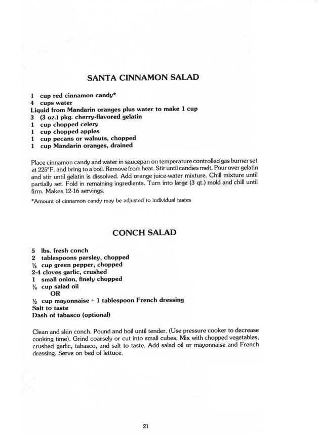 Virgin Islands Holiday Cooking - Page 21a