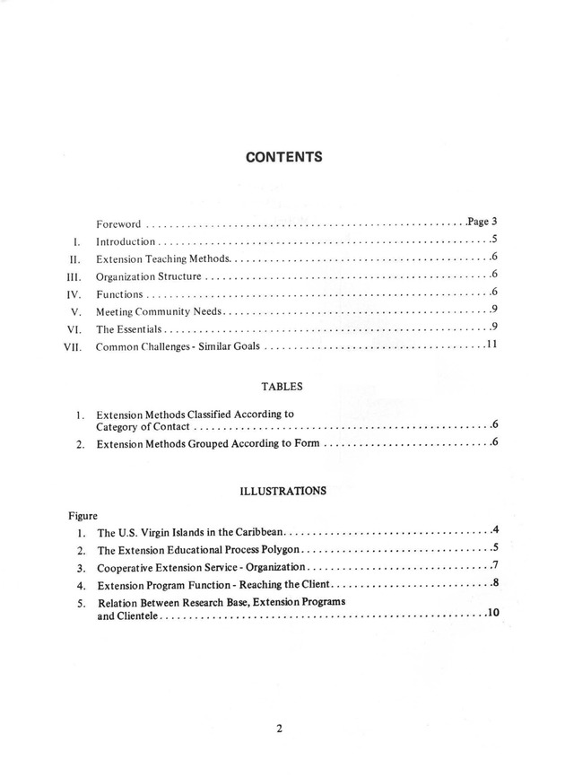 Virgin Islands Cooperative Extension Service: A model for technology transfer systems in the Caribbean - Page 2