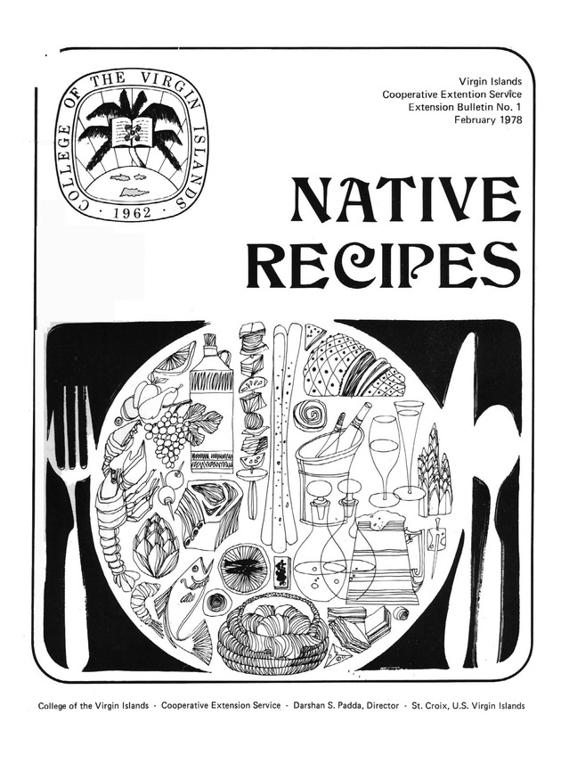 Native recipes - Front Cover 1