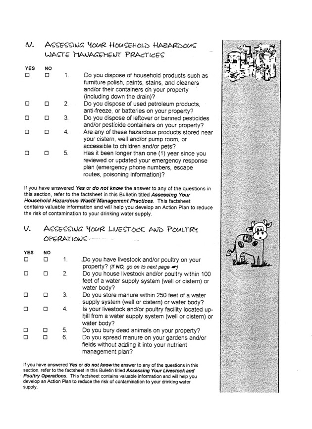 Protecting your water quality through a home & farm assessment - Page 6