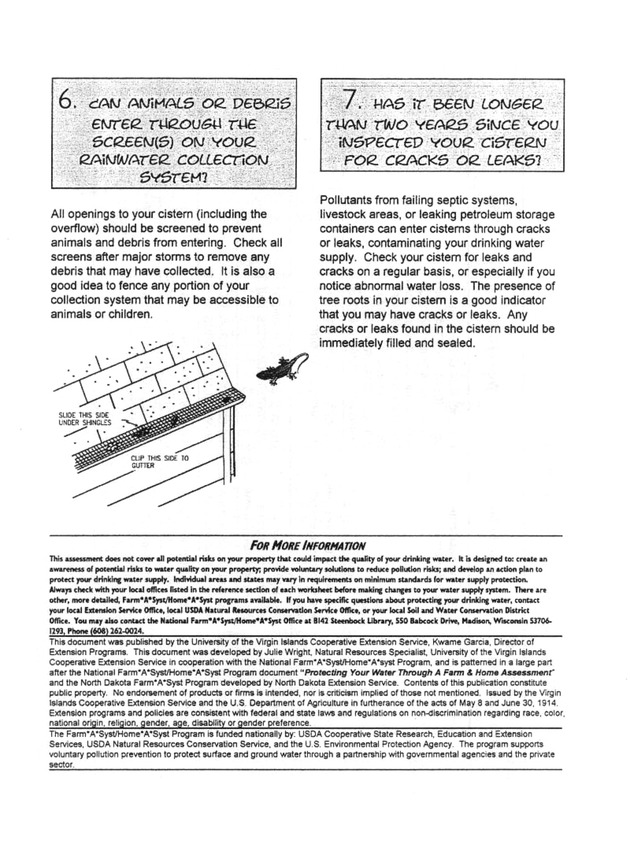 Protecting your water quality through a home & farm assessment - Page 21