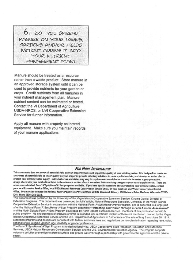 Protecting your water quality through a home & farm assessment - Page 44