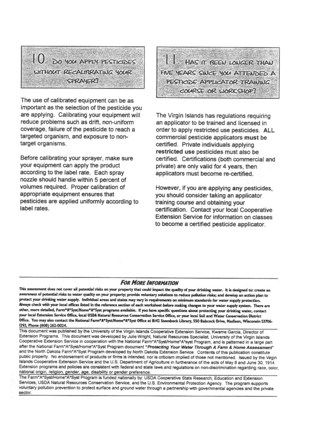 Protecting your water quality through a home & farm assessment - Page 59