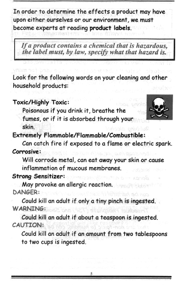 Recipes for a non-toxic household - Page 5