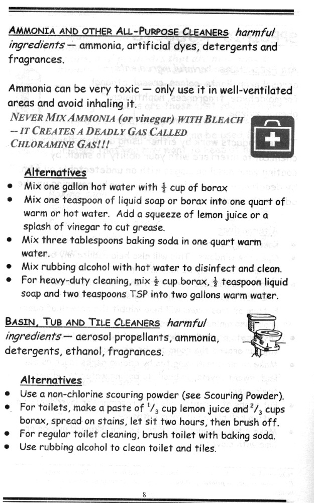 Recipes for a non-toxic household - Page 8