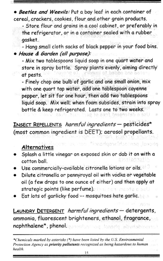 Recipes for a non-toxic household - Page 15