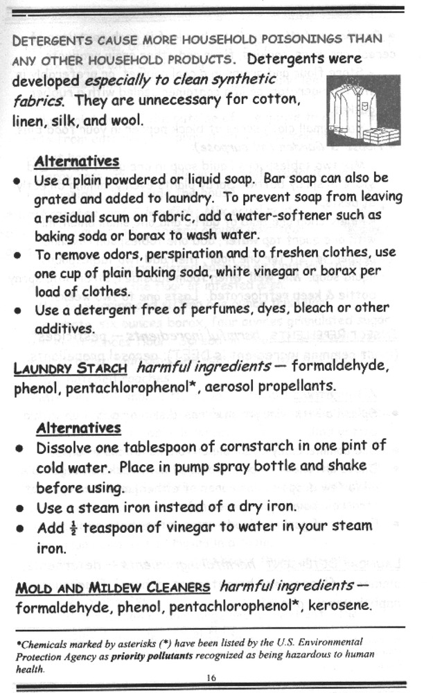 Recipes for a non-toxic household - Page 16