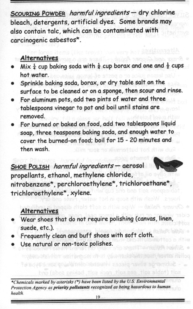 Recipes for a non-toxic household - Page 19