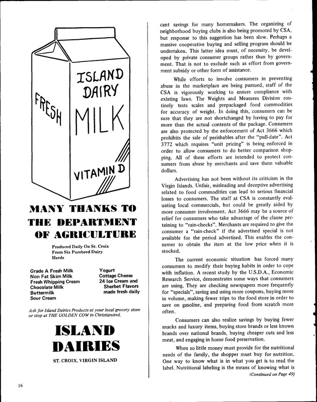 Annual Agriculture and Food Fair of the Virgin Islands - Page 16