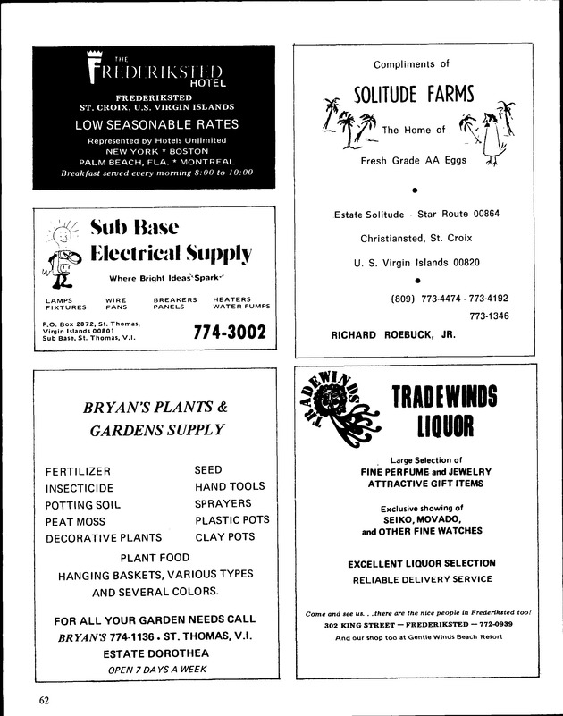 Annual Agriculture and Food Fair of the Virgin Islands - Page 62