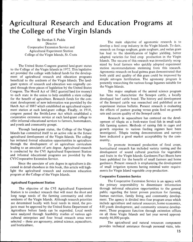 Annual Agriculture and Food Fair of the Virgin Islands - Page 15