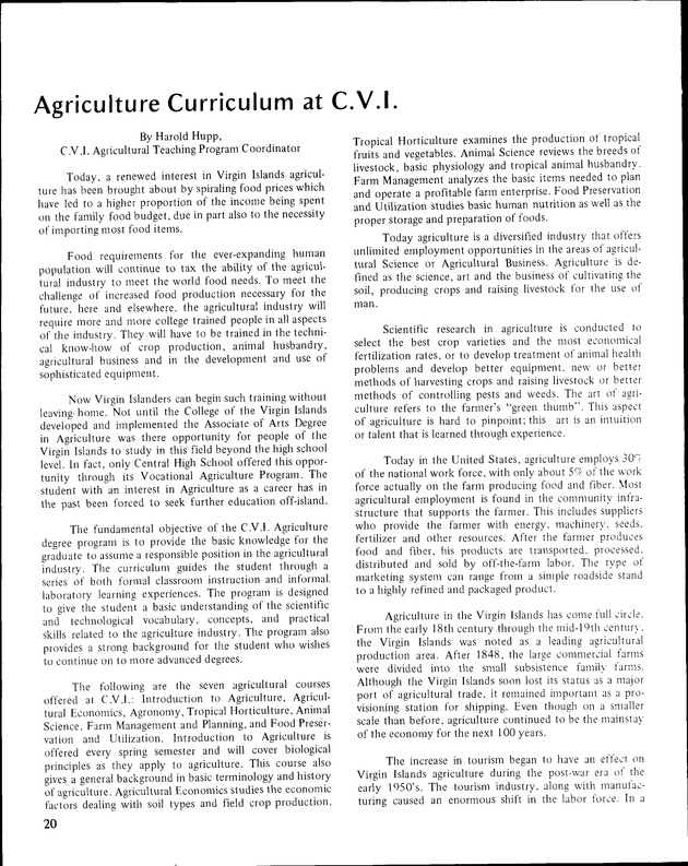 Annual Agriculture and Food Fair of the Virgin Islands - Page 20