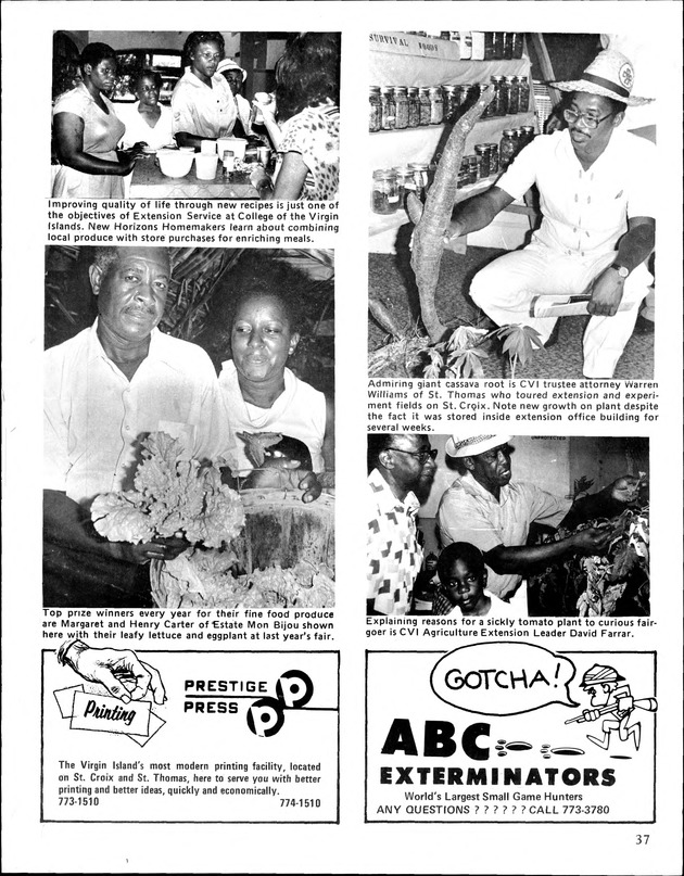 Annual Agriculture and Food Fair of the Virgin Islands - Page 37