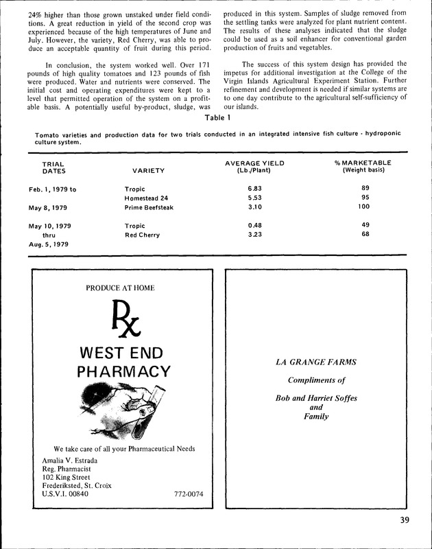 Annual Agriculture and Food Fair of the Virgin Islands - Page 39