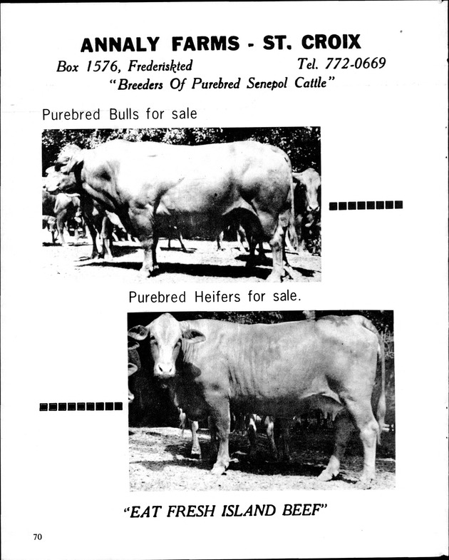 Annual Agriculture and Food Fair of the Virgin Islands - Page 70