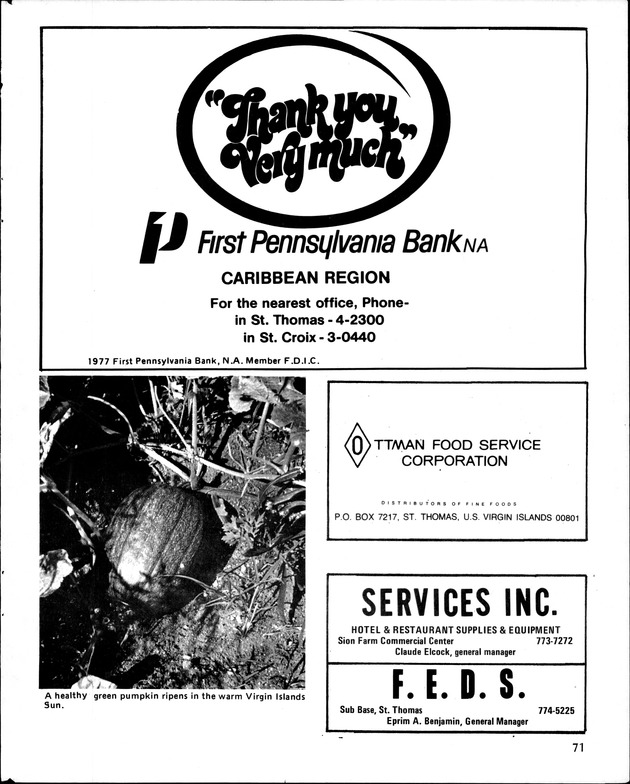 Annual Agriculture and Food Fair of the Virgin Islands - Page 71