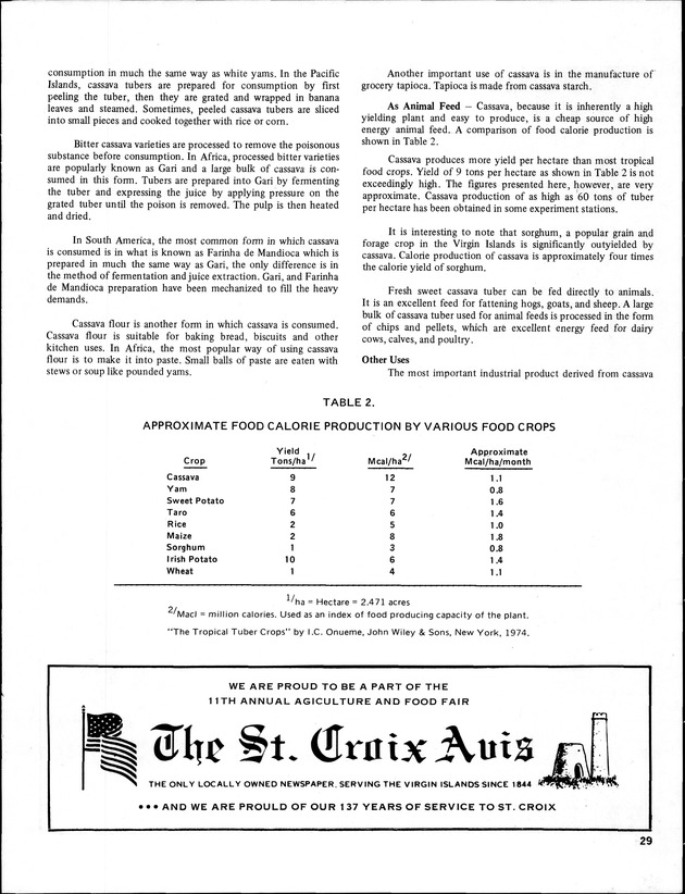 Annual Agriculture and Food Fair of the Virgin Islands - Page 29