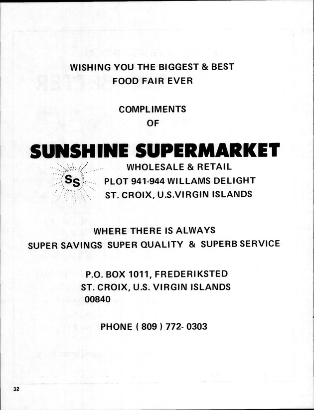 Annual Agriculture and Food Fair of the Virgin Islands - Page 32