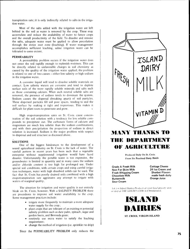 Annual Agriculture and Food Fair of the Virgin Islands - Page 75