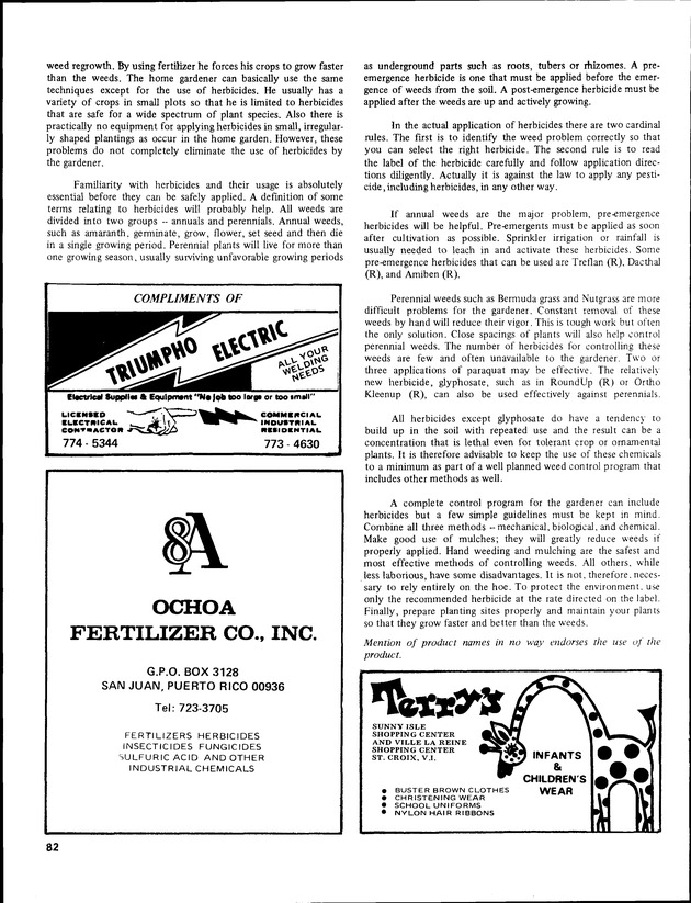 Annual Agriculture and Food Fair of the Virgin Islands - Page 82