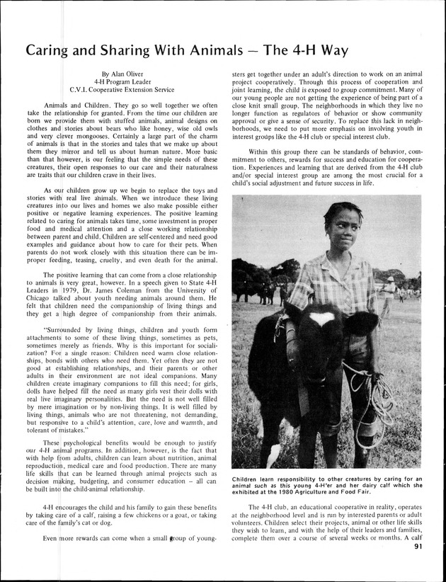 Annual Agriculture and Food Fair of the Virgin Islands - Page 91