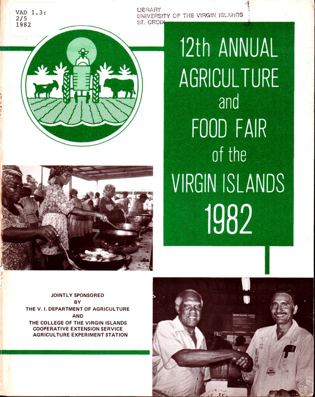 Annual Agriculture and Food Fair of the Virgin Islands - Page i