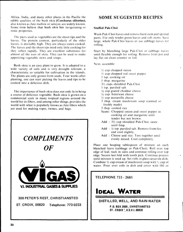 Annual Agriculture and Food Fair of the Virgin Islands - Page 30