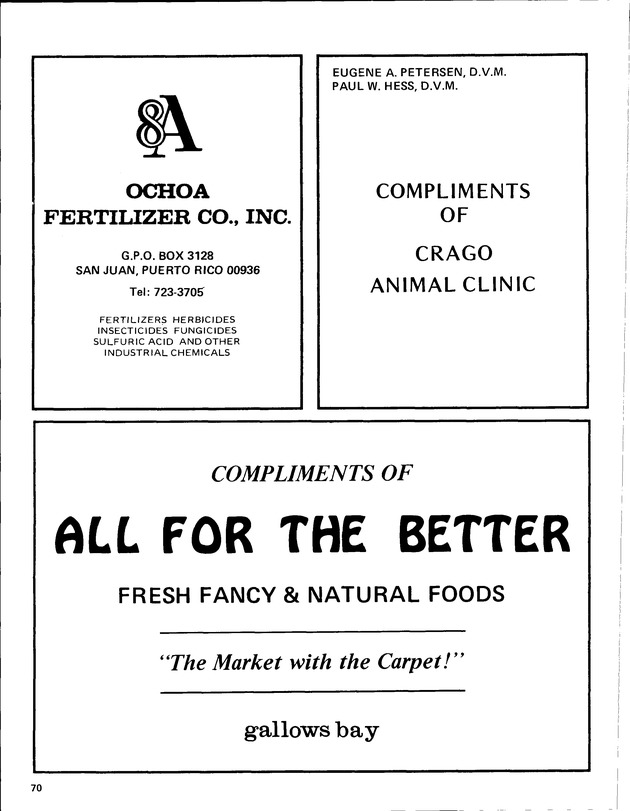 Annual Agriculture and Food Fair of the Virgin Islands - Page 70