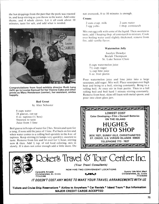 Annual Agriculture and Food Fair of the Virgin Islands - Page 75