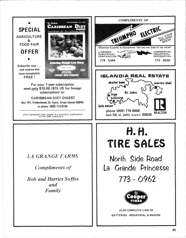 Annual Agriculture and Food Fair of the Virgin Islands - Page 85