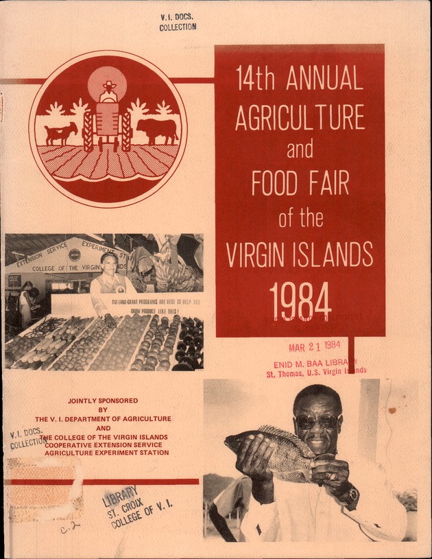 Annual Agriculture and Food Fair of the Virgin Islands - Page i