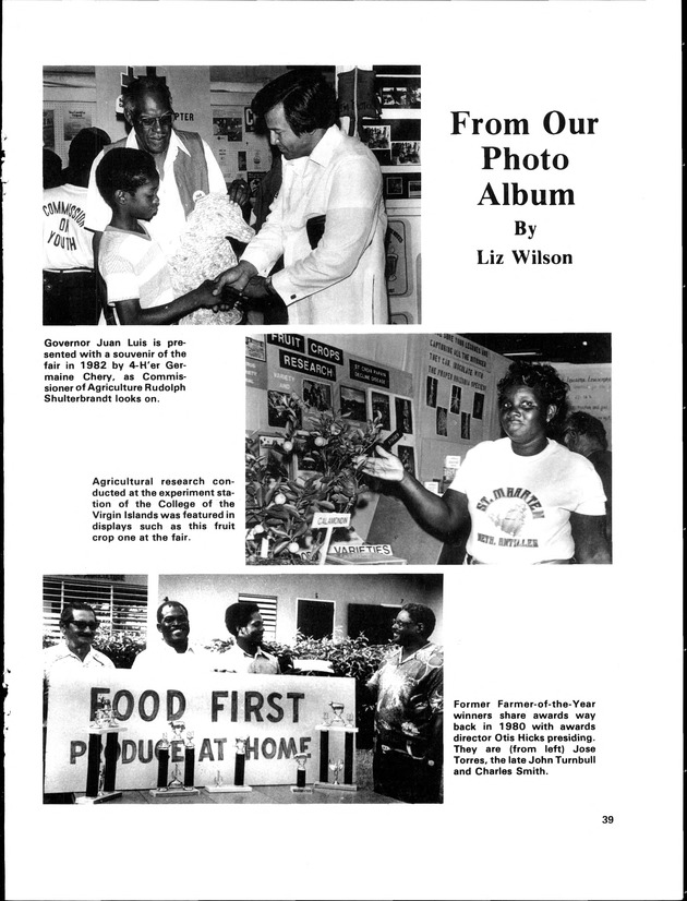 Annual Agriculture and Food Fair of the Virgin Islands - Page 39