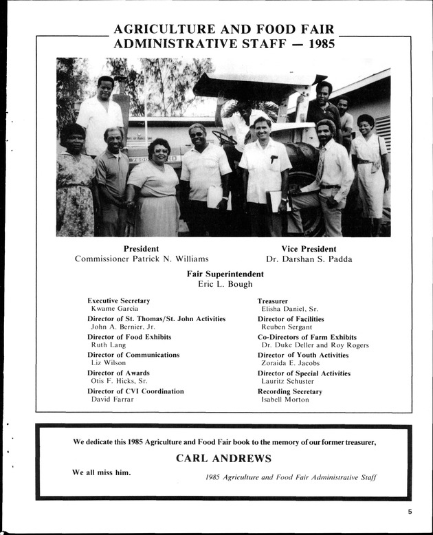 Annual Agriculture and Food Fair of the Virgin Islands - Page 5