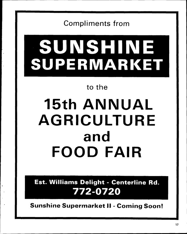 Annual Agriculture and Food Fair of the Virgin Islands - Page 17